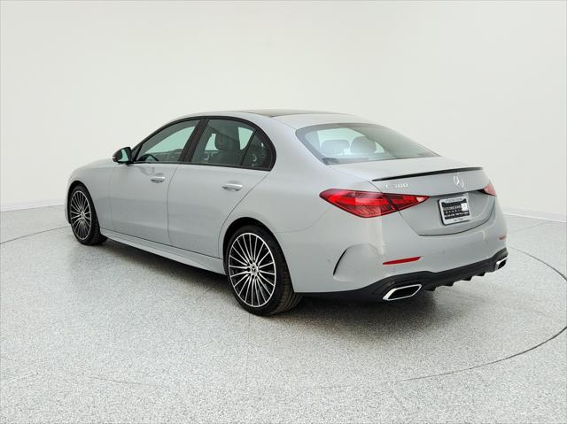 new 2025 Mercedes-Benz C-Class car, priced at $60,745