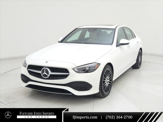 new 2025 Mercedes-Benz C-Class car, priced at $53,395