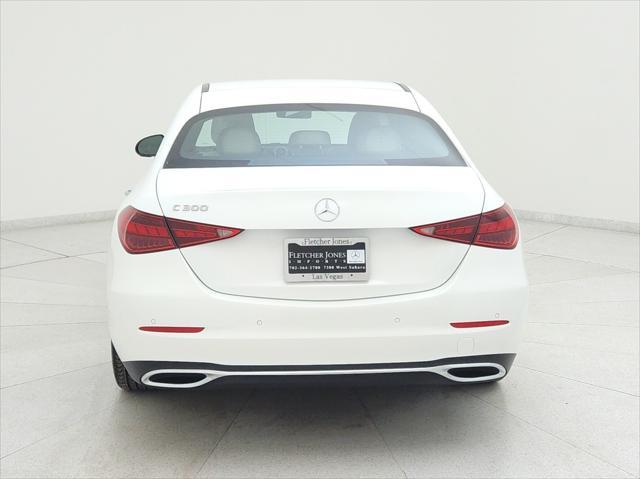 new 2025 Mercedes-Benz C-Class car, priced at $53,395