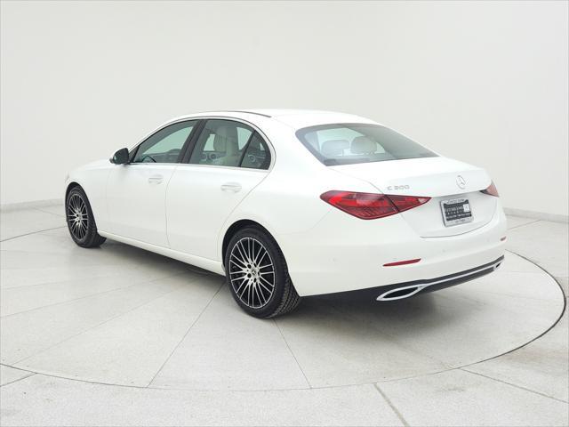 new 2025 Mercedes-Benz C-Class car, priced at $53,395