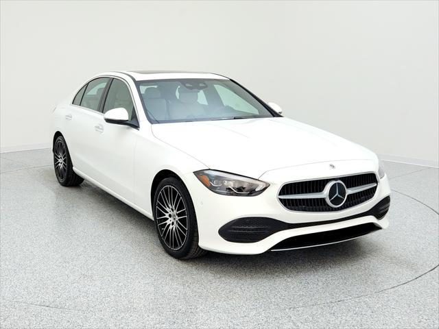 new 2025 Mercedes-Benz C-Class car, priced at $54,445