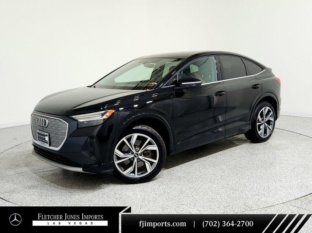 used 2022 Audi Q4 e-tron car, priced at $29,994
