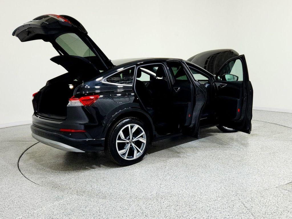 used 2022 Audi Q4 e-tron car, priced at $29,994