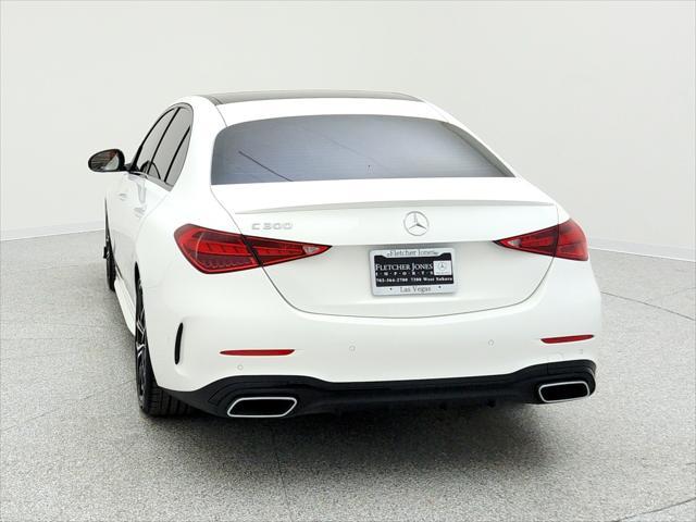 used 2022 Mercedes-Benz C-Class car, priced at $39,994