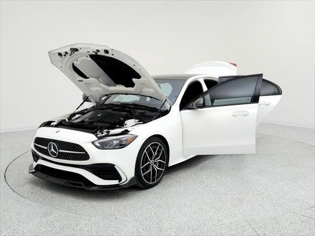 used 2022 Mercedes-Benz C-Class car, priced at $39,994
