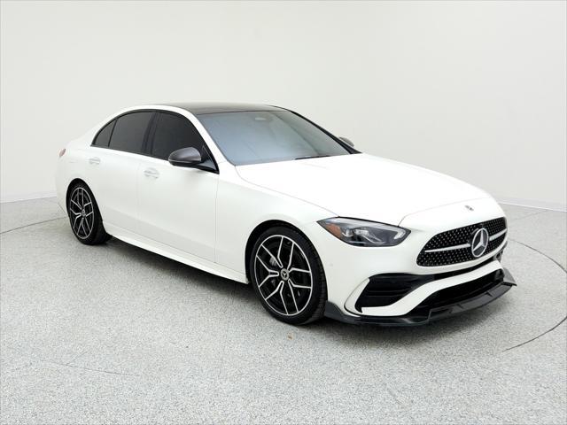used 2022 Mercedes-Benz C-Class car, priced at $39,994