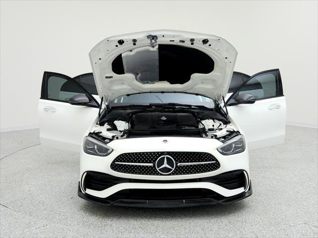 used 2022 Mercedes-Benz C-Class car, priced at $39,994
