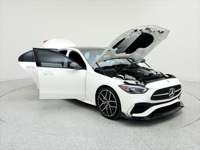 used 2022 Mercedes-Benz C-Class car, priced at $39,994