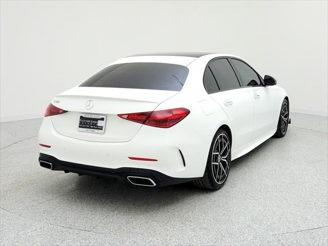 used 2022 Mercedes-Benz C-Class car, priced at $39,994