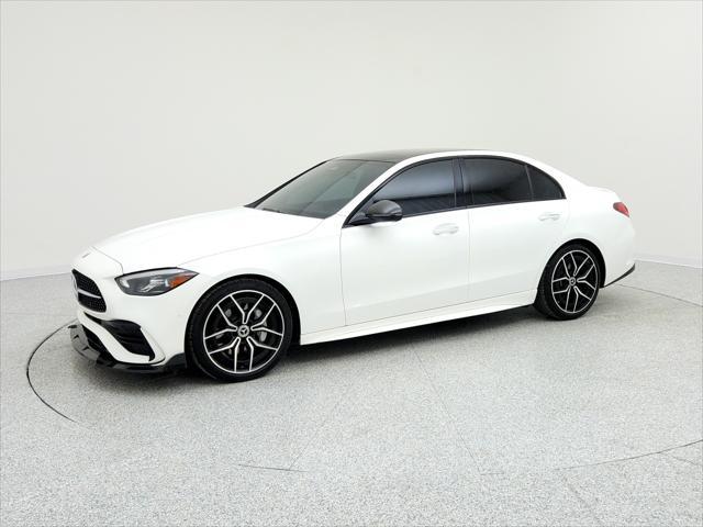 used 2022 Mercedes-Benz C-Class car, priced at $39,994