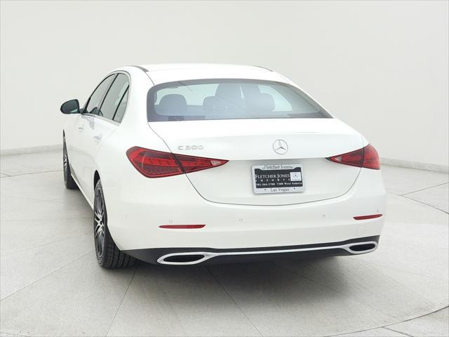 new 2025 Mercedes-Benz C-Class car, priced at $50,920