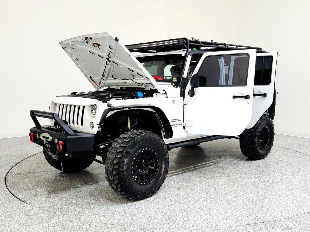 used 2017 Jeep Wrangler Unlimited car, priced at $28,884
