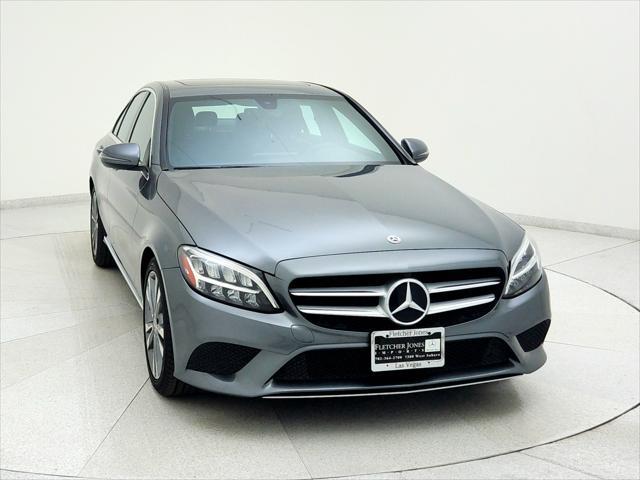 used 2019 Mercedes-Benz C-Class car, priced at $15,991