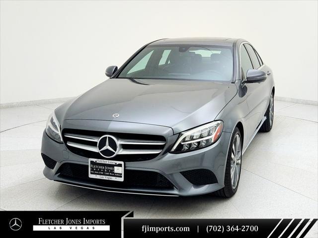 used 2019 Mercedes-Benz C-Class car, priced at $17,993