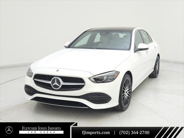 new 2025 Mercedes-Benz C-Class car, priced at $54,845
