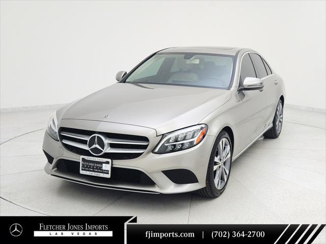 used 2019 Mercedes-Benz C-Class car, priced at $26,994