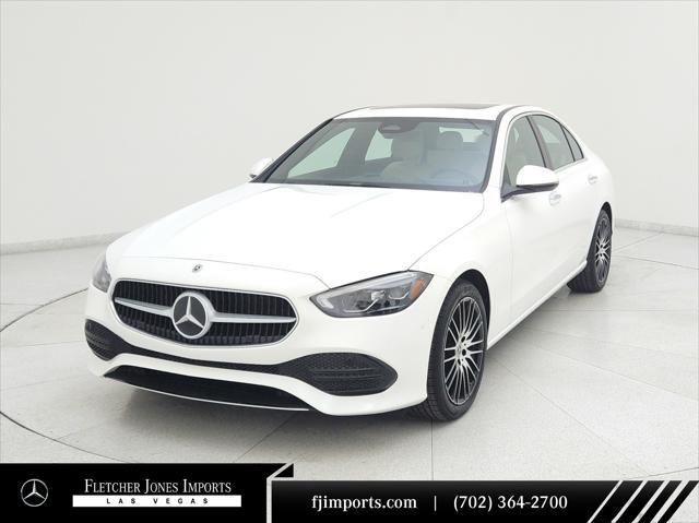 new 2025 Mercedes-Benz C-Class car, priced at $50,245