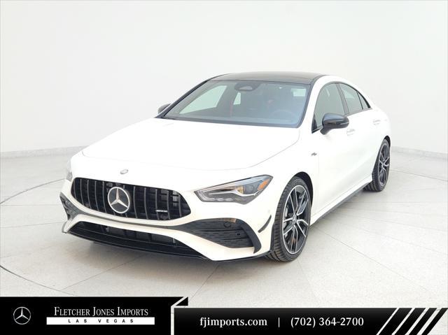 new 2025 Mercedes-Benz AMG CLA 35 car, priced at $60,785