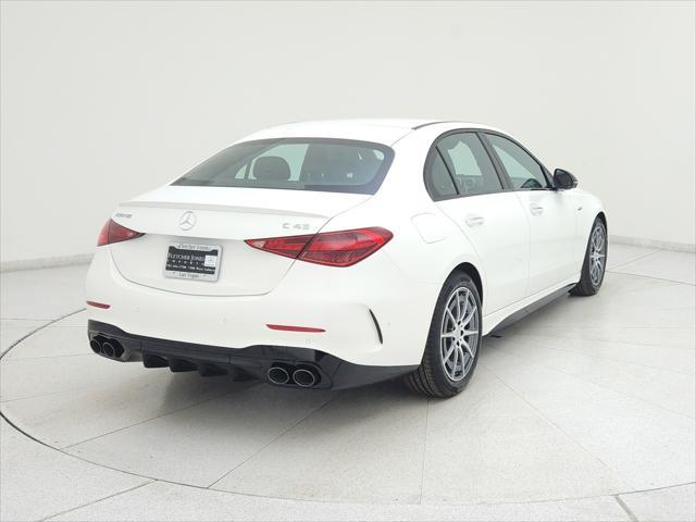 new 2025 Mercedes-Benz AMG C 43 car, priced at $68,085