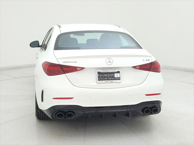 new 2025 Mercedes-Benz AMG C 43 car, priced at $68,085