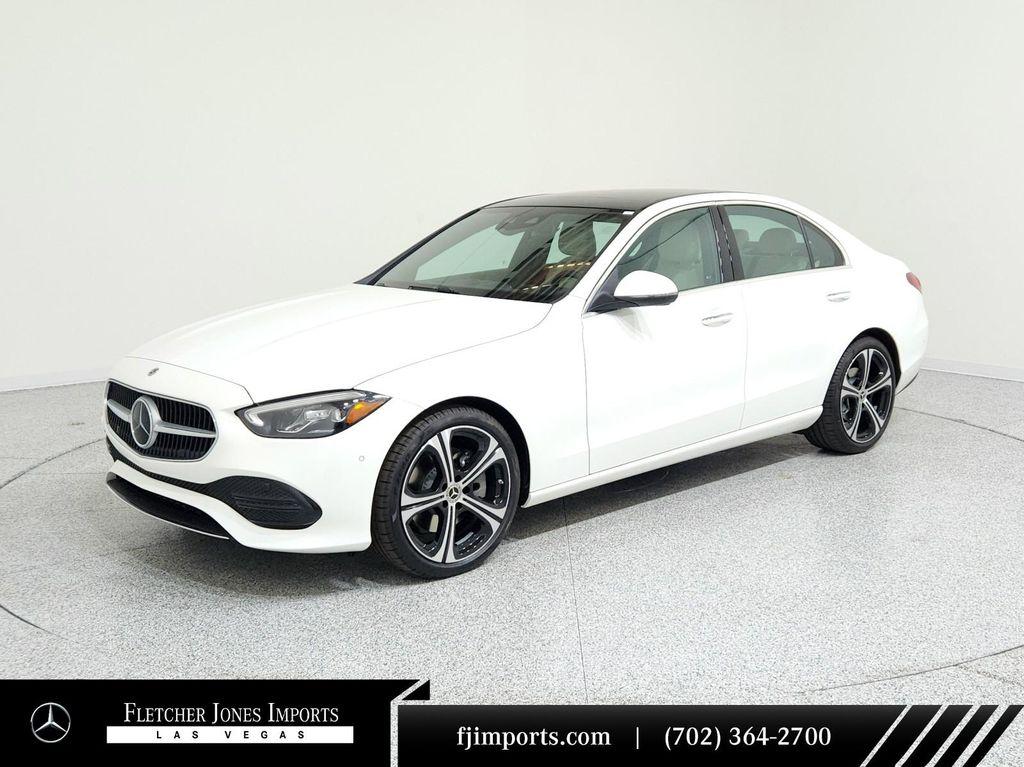 new 2025 Mercedes-Benz C-Class car, priced at $54,470