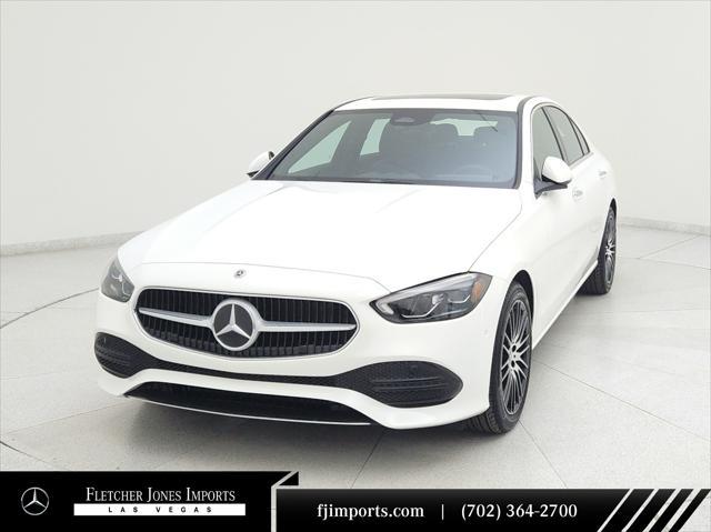 new 2025 Mercedes-Benz C-Class car, priced at $50,245