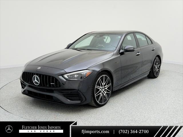 used 2023 Mercedes-Benz AMG C 43 car, priced at $53,994