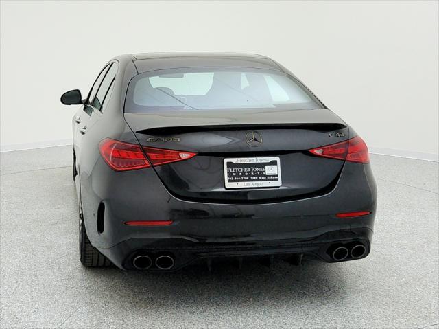 used 2023 Mercedes-Benz AMG C 43 car, priced at $53,994