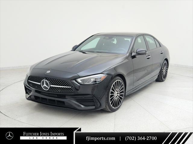 used 2024 Mercedes-Benz C-Class car, priced at $44,980