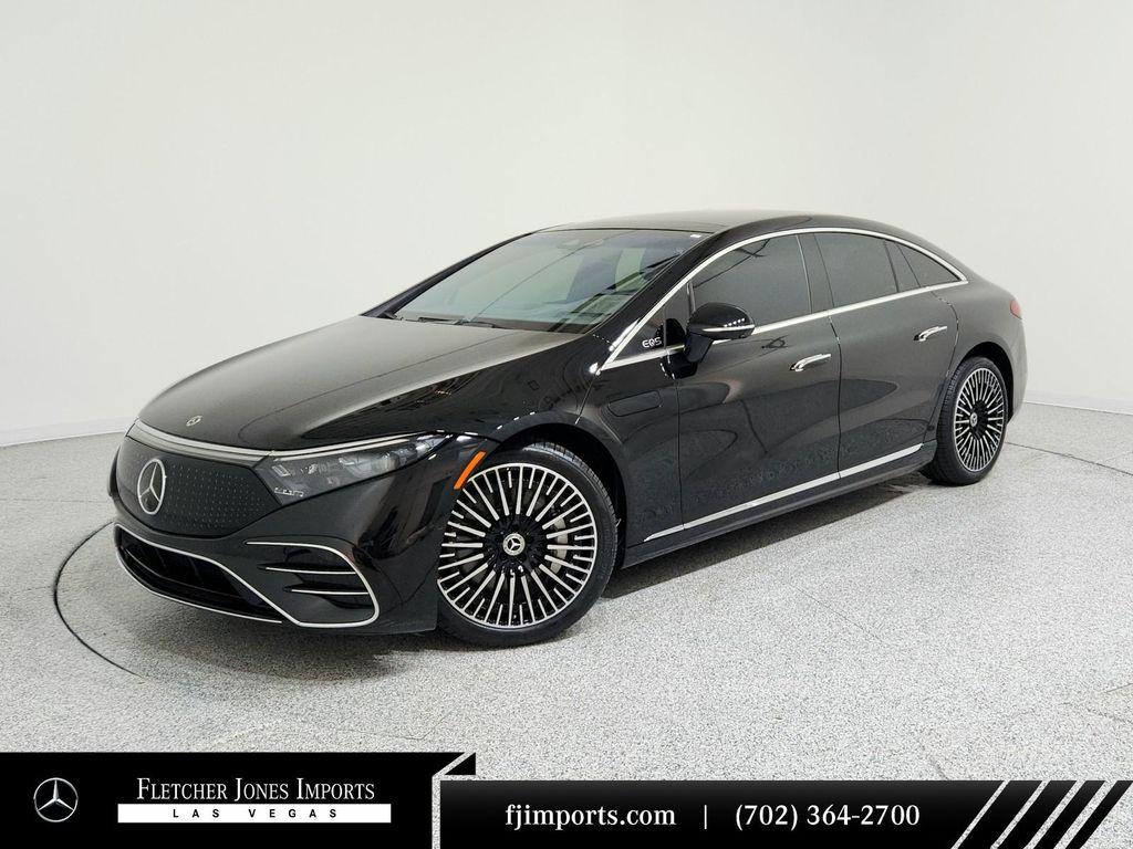 used 2023 Mercedes-Benz EQS 580 car, priced at $62,994