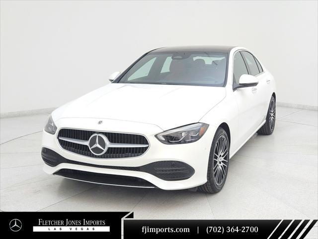 new 2025 Mercedes-Benz C-Class car, priced at $53,795