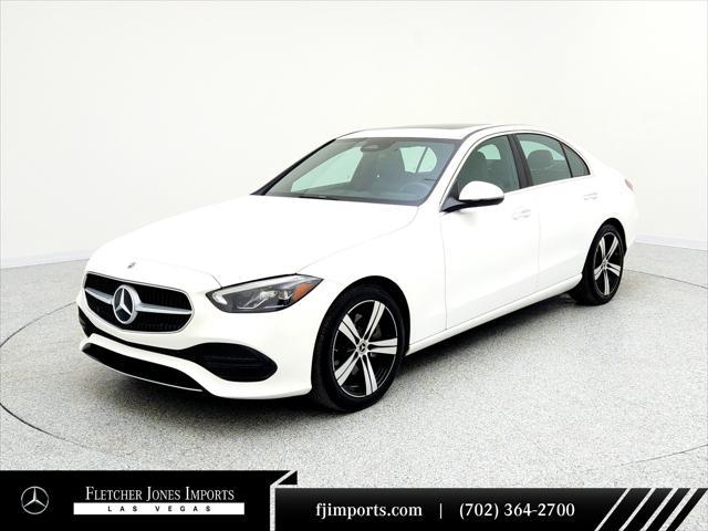used 2022 Mercedes-Benz C-Class car, priced at $36,994