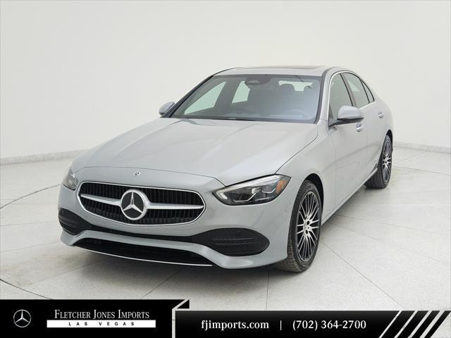 new 2025 Mercedes-Benz C-Class car, priced at $51,995