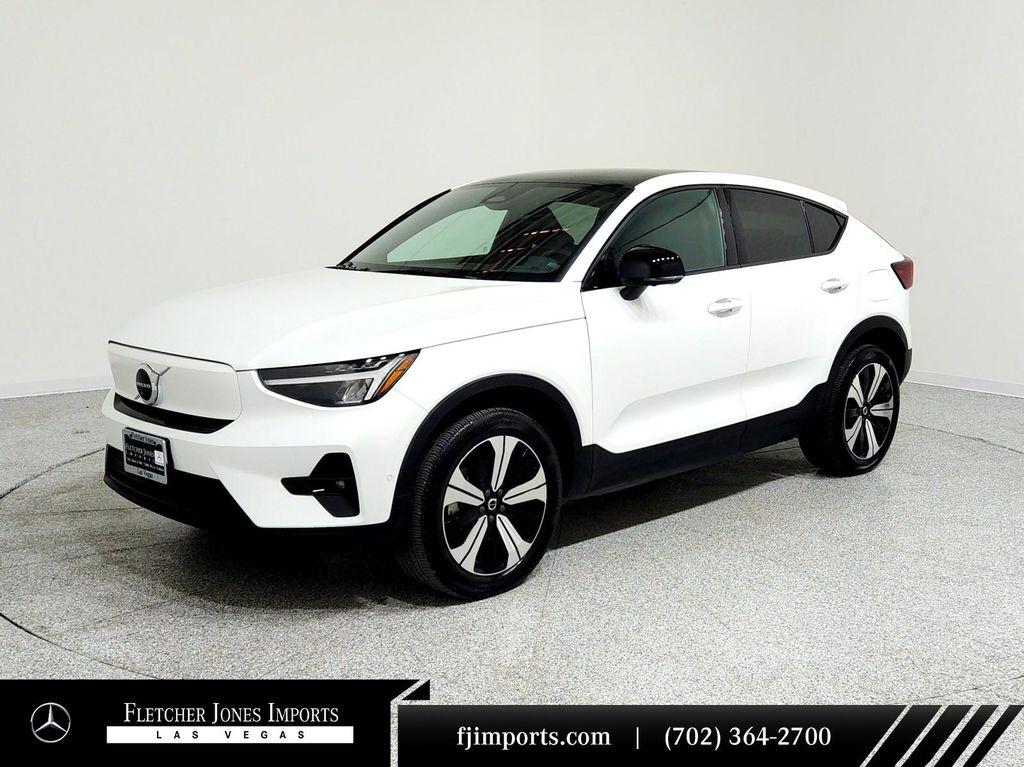 used 2023 Volvo C40 Recharge Pure Electric car, priced at $28,494