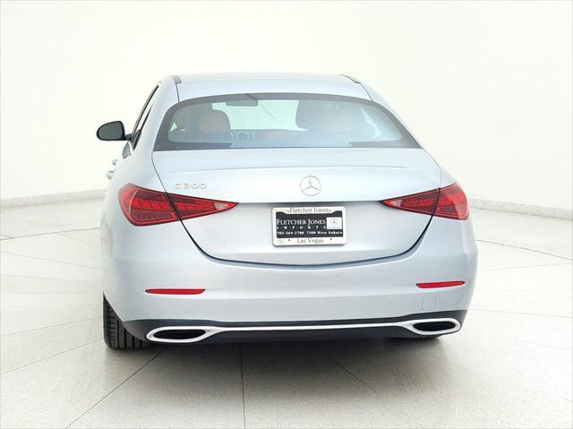 used 2022 Mercedes-Benz C-Class car, priced at $37,994