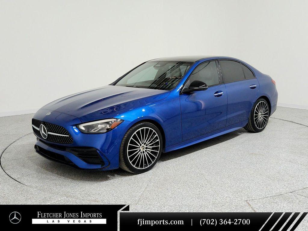 used 2022 Mercedes-Benz C-Class car, priced at $43,794