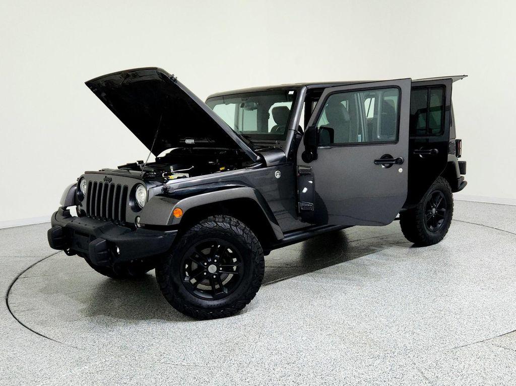used 2017 Jeep Wrangler Unlimited car, priced at $21,494