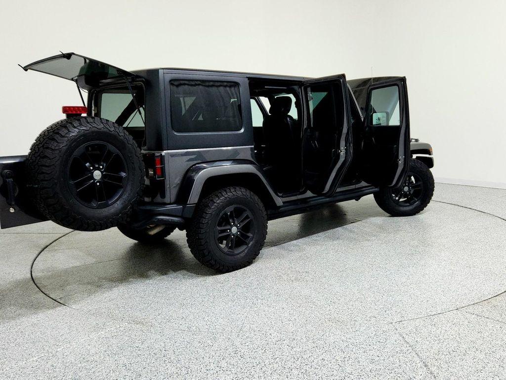 used 2017 Jeep Wrangler Unlimited car, priced at $21,494