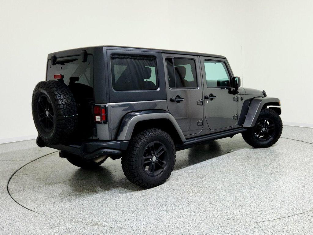 used 2017 Jeep Wrangler Unlimited car, priced at $21,494