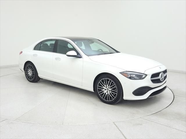 new 2025 Mercedes-Benz C-Class car, priced at $51,245