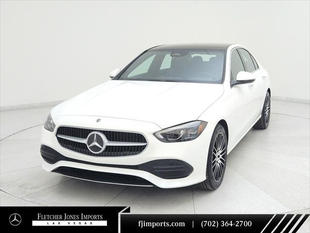 new 2025 Mercedes-Benz C-Class car, priced at $51,245