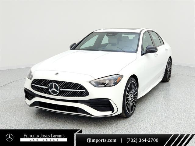 new 2025 Mercedes-Benz C-Class car, priced at $56,145