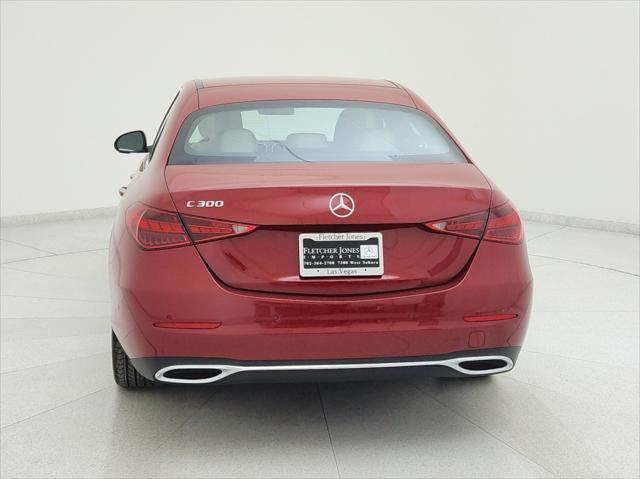 new 2025 Mercedes-Benz C-Class car, priced at $52,060