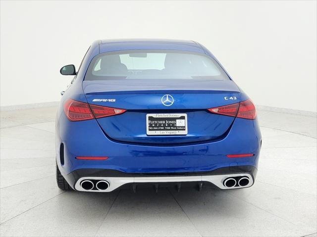 used 2023 Mercedes-Benz AMG C 43 car, priced at $54,984