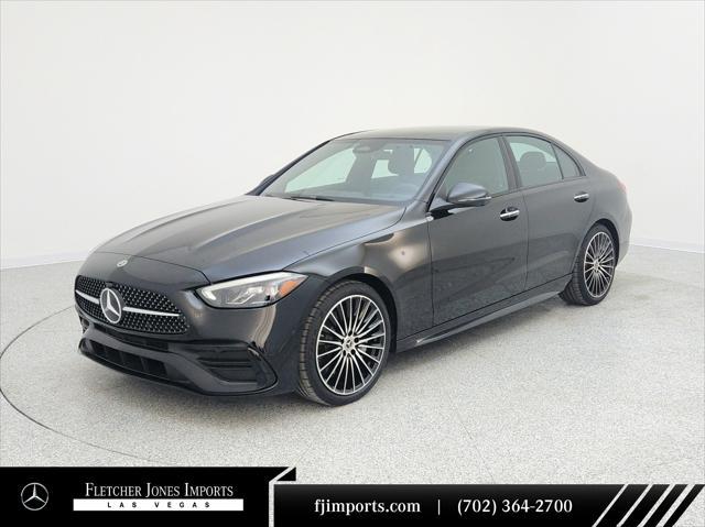 new 2025 Mercedes-Benz C-Class car, priced at $58,055