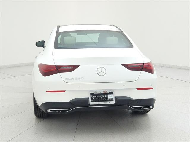 new 2025 Mercedes-Benz CLA 250 car, priced at $46,570
