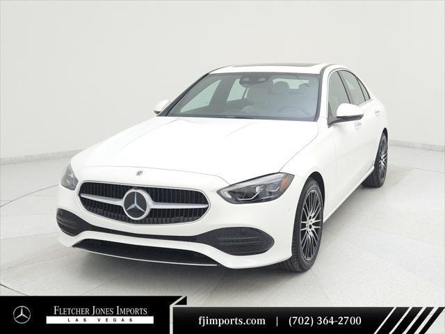 new 2025 Mercedes-Benz C-Class car, priced at $54,445