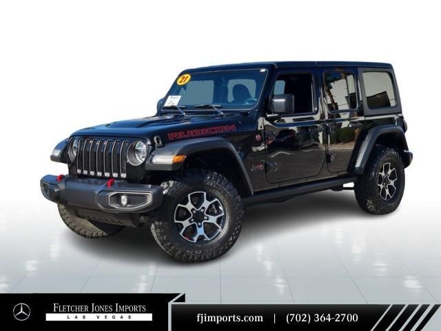 used 2021 Jeep Wrangler Unlimited car, priced at $41,984