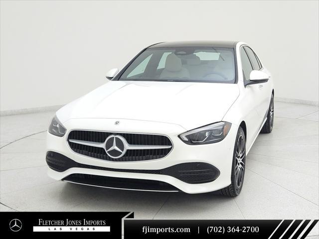 new 2025 Mercedes-Benz C-Class car, priced at $53,795