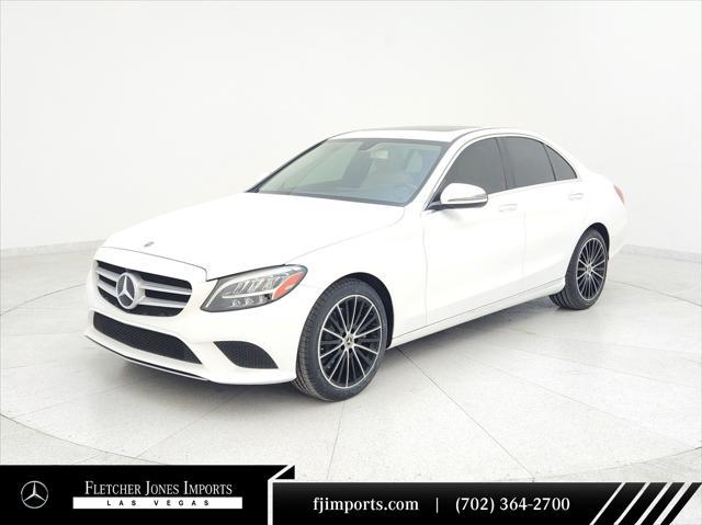 used 2019 Mercedes-Benz C-Class car, priced at $21,982